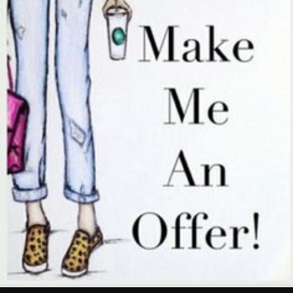 ALL OFFERS ARE WELCOME