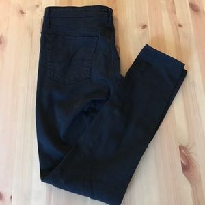 AG The Legging Ankle super skinny Black Size 26
