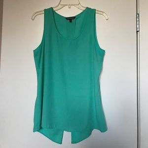 Express Split Back Tank Top