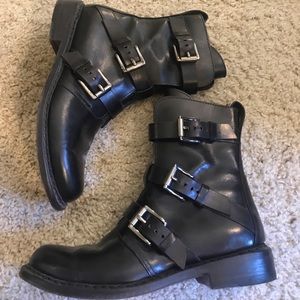 Rag & Bone Leather Combat Boot