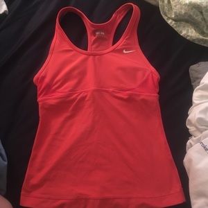 Nike Dry fit tank XS with built in sports bra