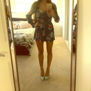 MINK PINK floral romper MINK PINK floral romper