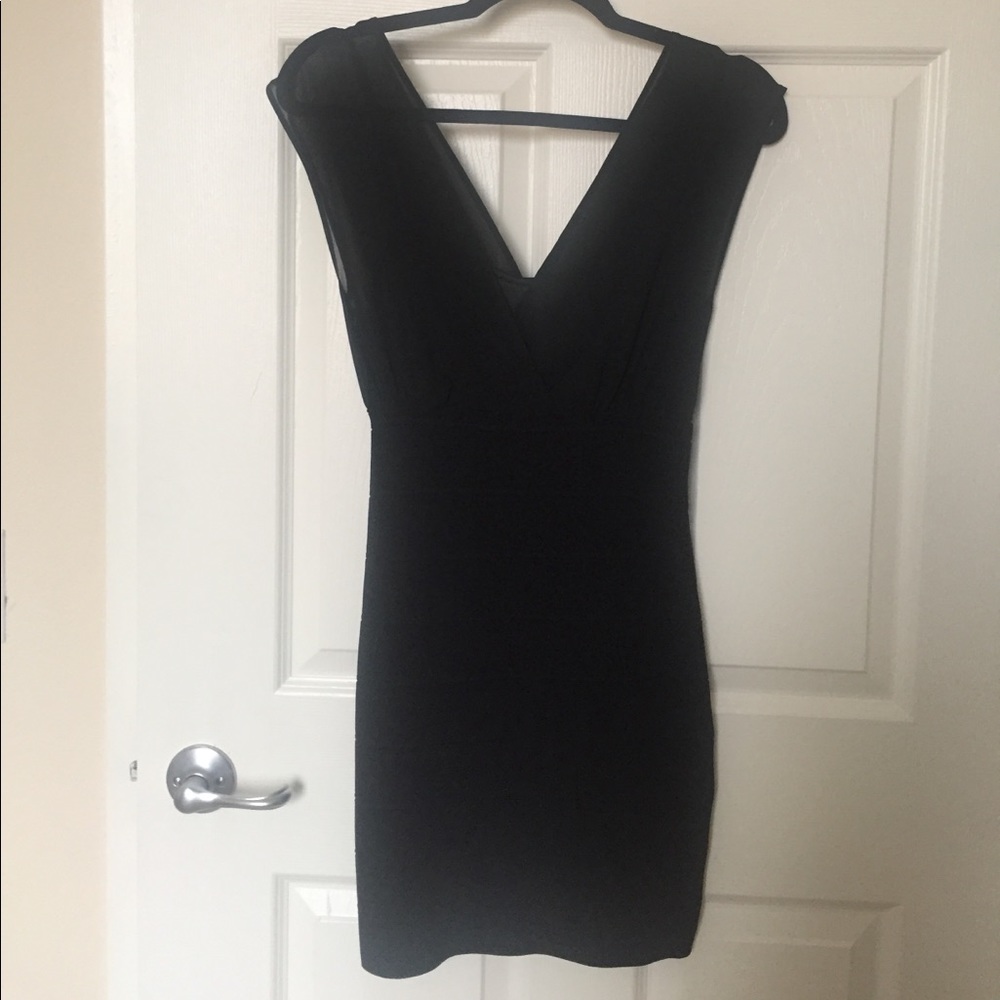 Bebe bandage mini dress