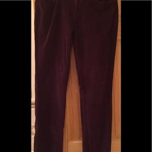 Lucky Brand Misses Corduroy Pants