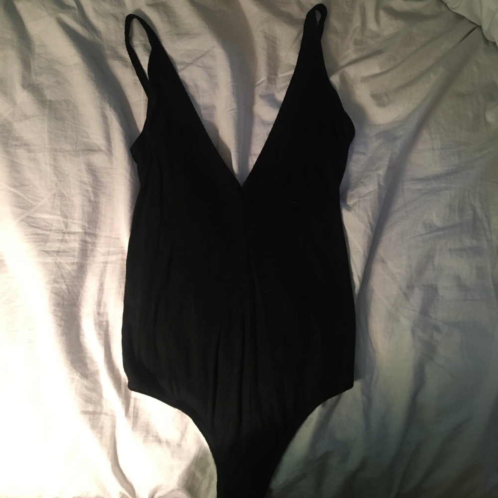 Ribbed body suit