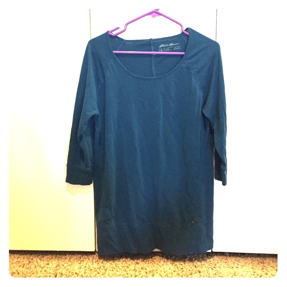 3/4 length sleeve tunic