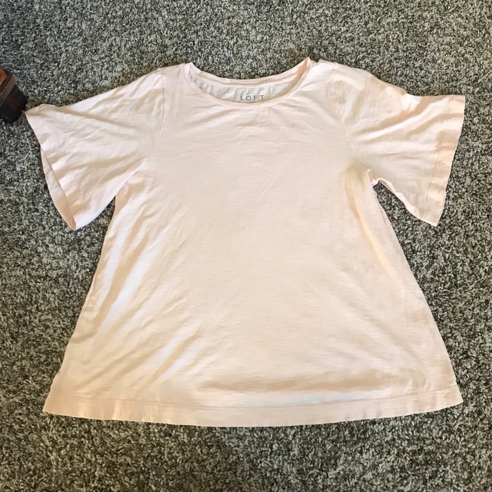 Bell sleeved top