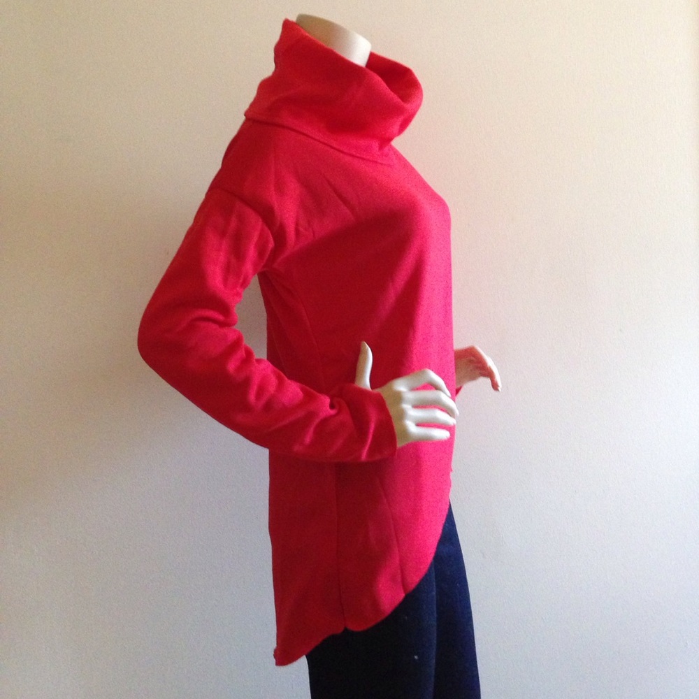 2 LEFT! Unique Cowl Neck Sweatshirt. - Picture 3 of 5