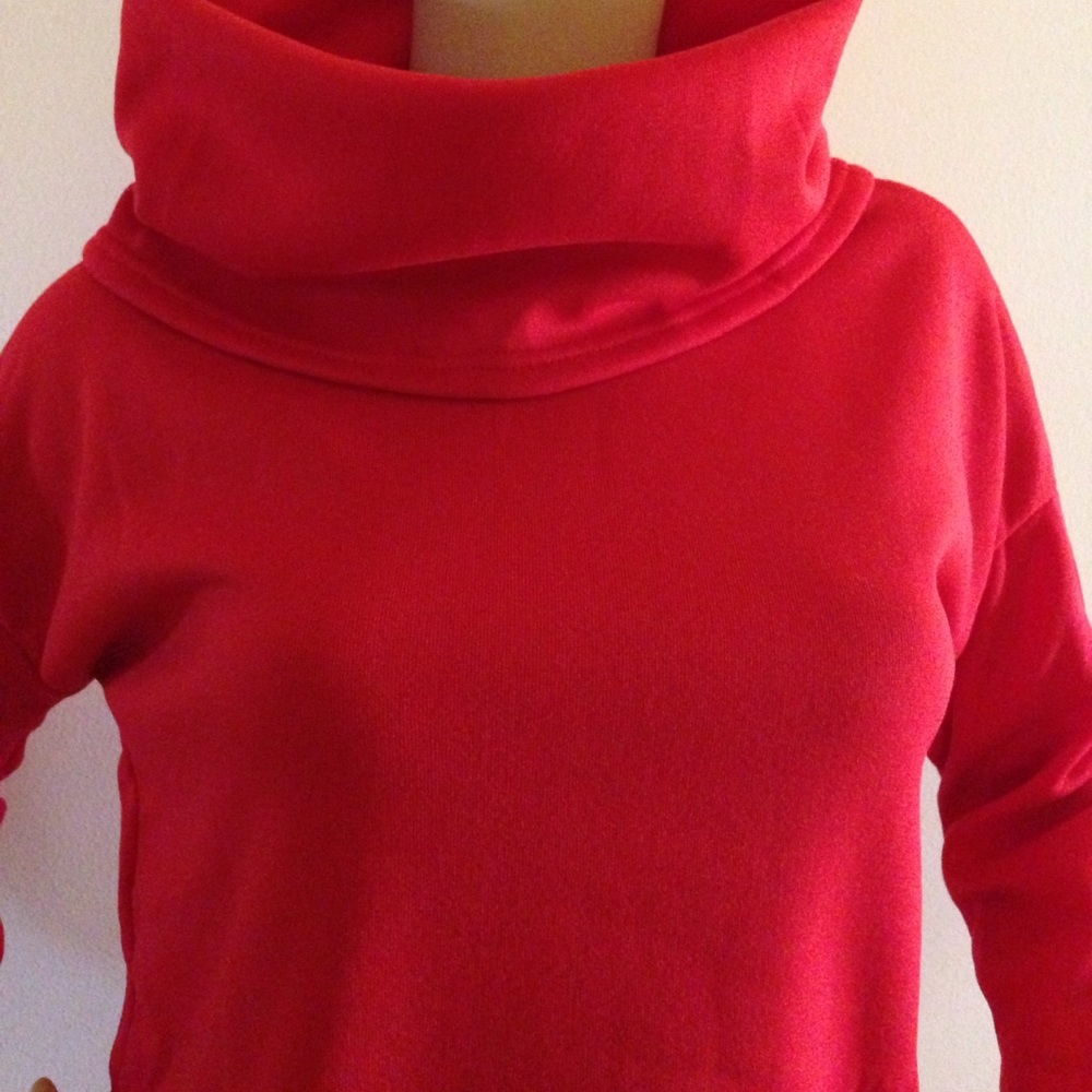 2 LEFT! Unique Cowl Neck Sweatshirt. - Picture 4 of 5