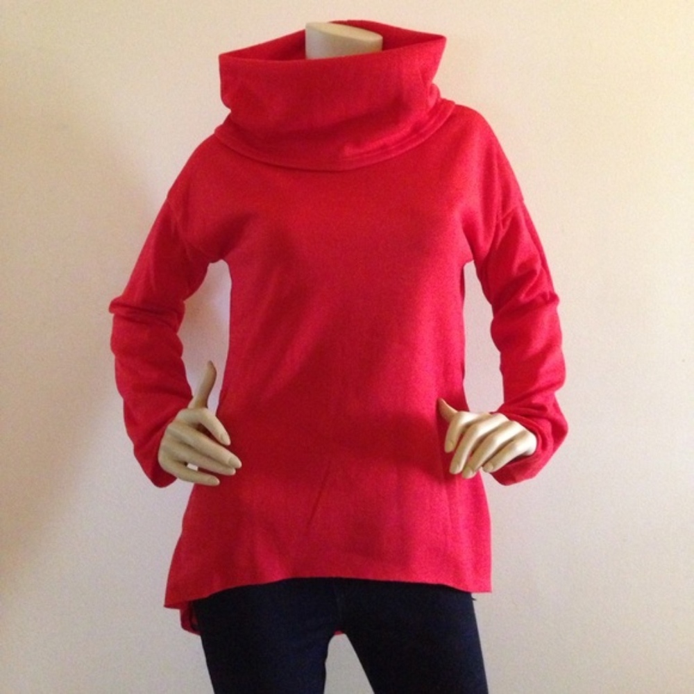 2 LEFT! Unique Cowl Neck Sweatshirt. - Picture 5 of 5
