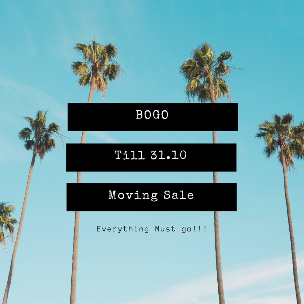 I am moving beginning of November