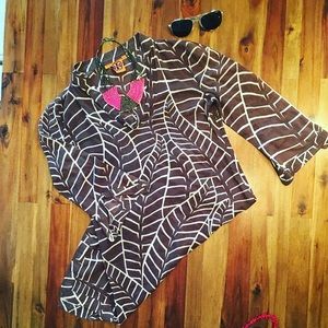 ❄️FIRM❄️Tory Burch Jungle leaf