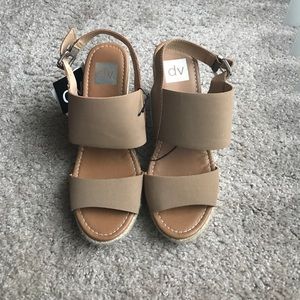 Tan Wedges