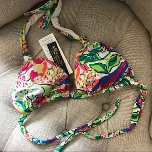Vitamin A floral string bikini set, size S/6