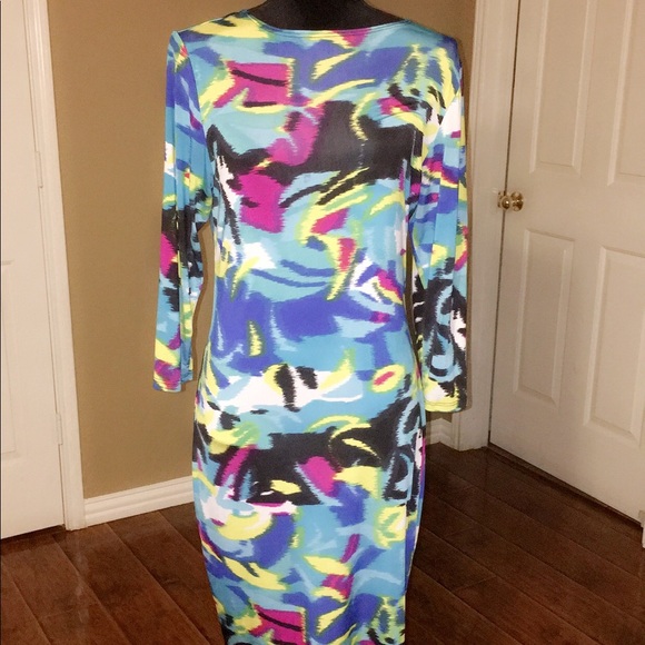 MultiColored Party Dress - Picture 1 of 2