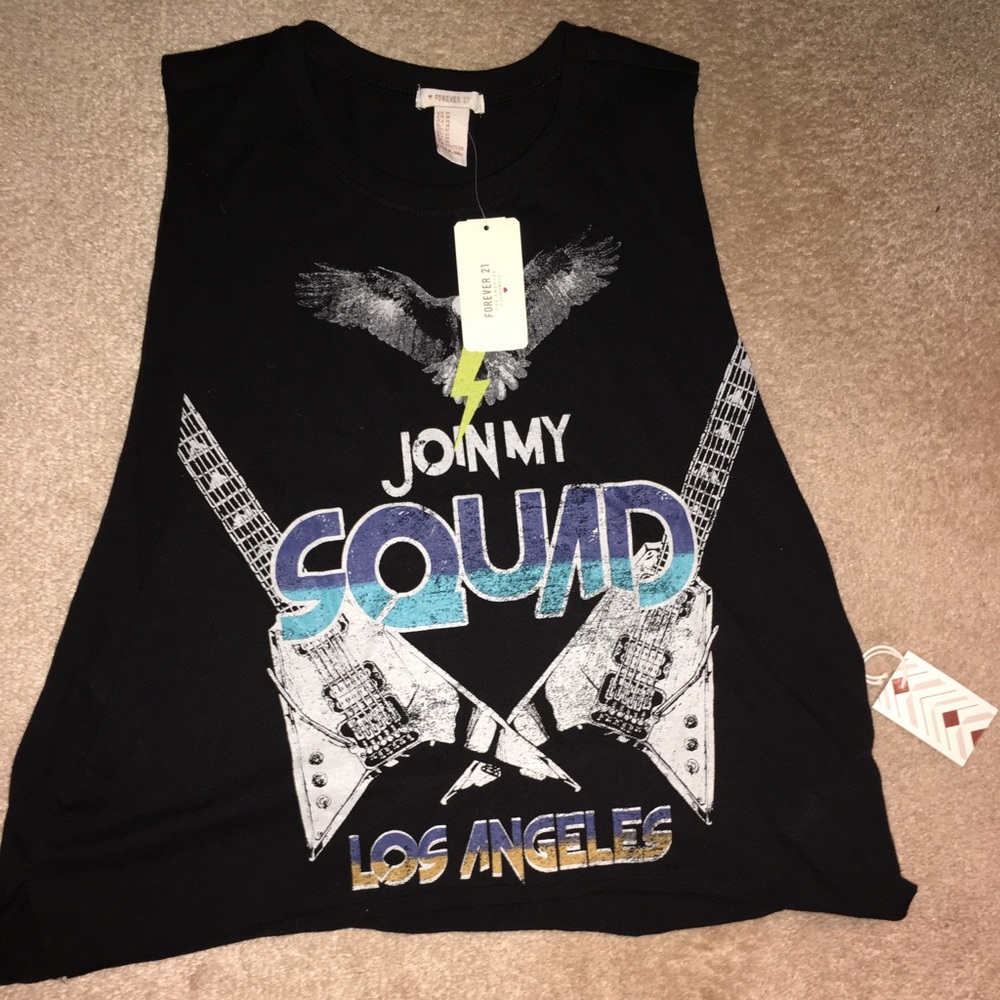 Forever 21 muscle Top