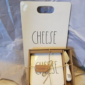 Rae Dunn Cheese board bundle big cheese cheese cut