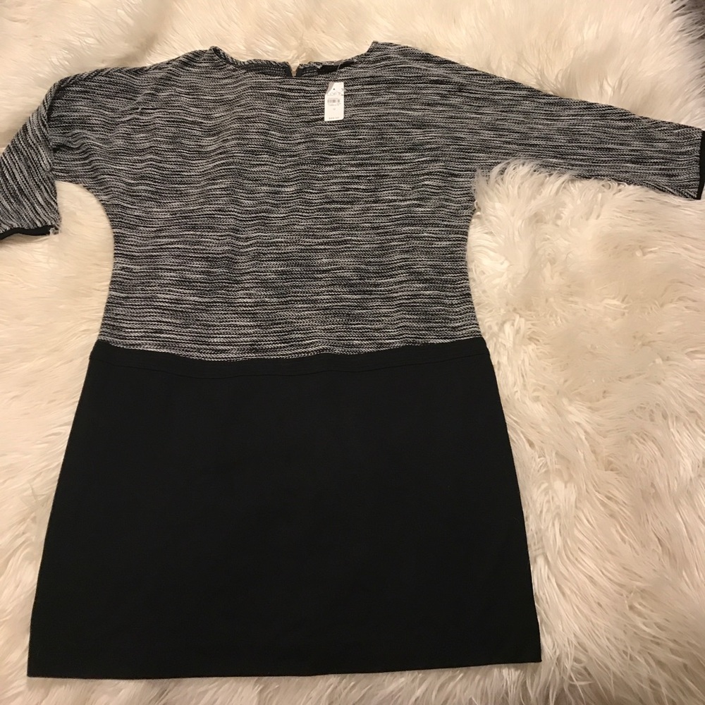 LOFT by Ann Taylor color block shift dress