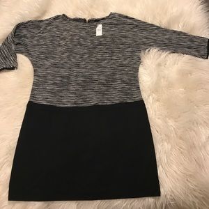 LOFT by Ann Taylor color block shift dress
