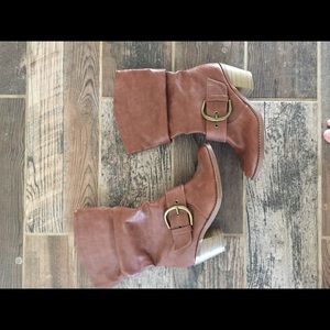 Brown boots