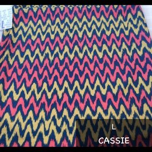 LuLaRoe Cassie Skirt Size L