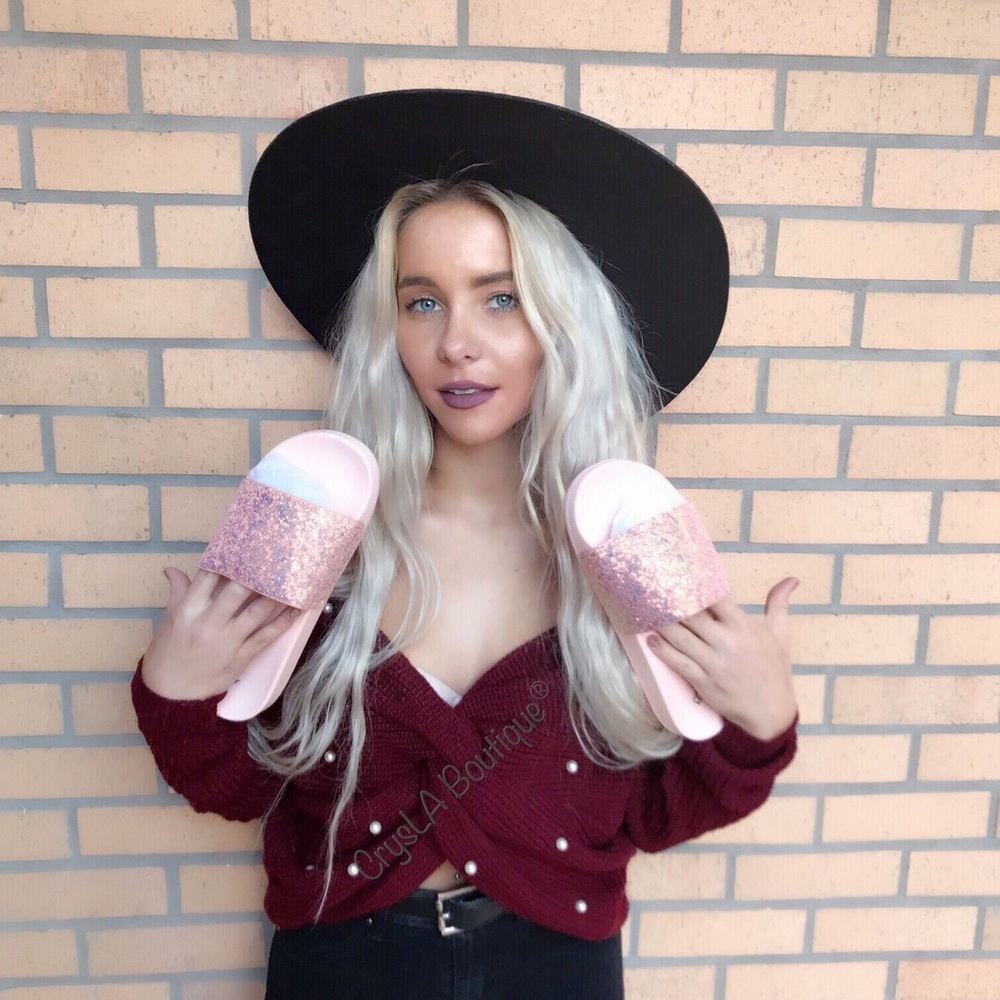 🎉FEW LEFT🎉✨Glitter Slides✨