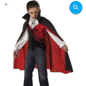 Vampire boy's costume 8-10