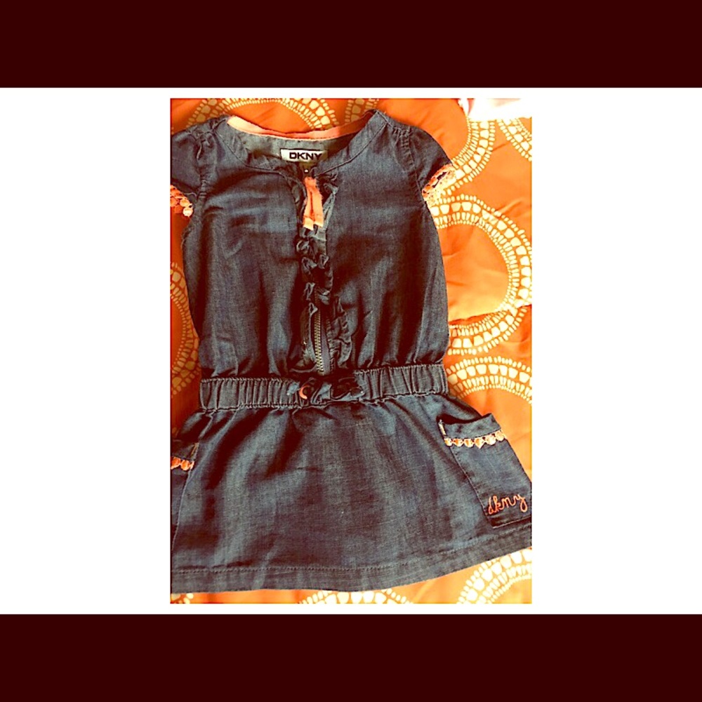 Cute jean DKNY dress for 12 mo
