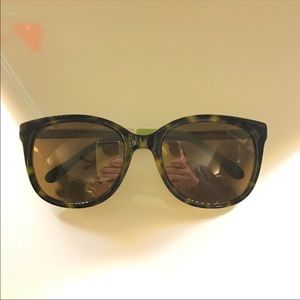 KATE SPADE tortoiseshell polarized sunglasses
