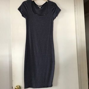 Short striped dress