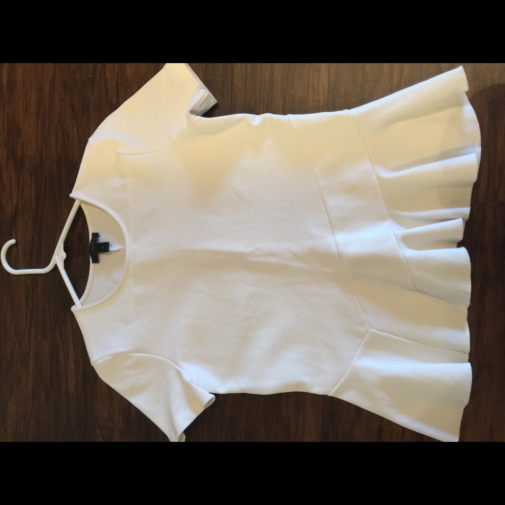 JCrew white top
