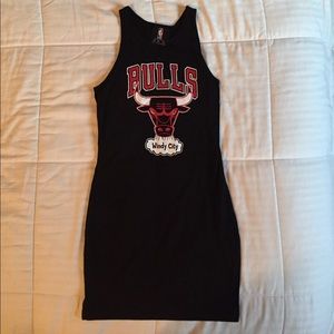 NBA Chicago Bulls Cotton Body-con Dress