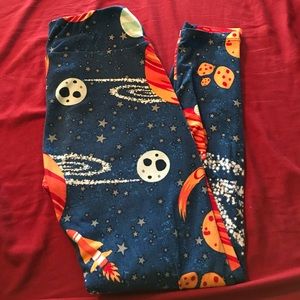 LuLaRoe Planet Leggings, One Size