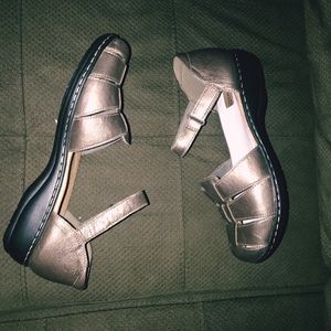 Clarks Leather Fisherman Closed toe Sandals