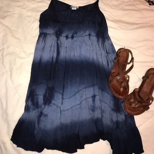Blue Tie-dye dress Blue Tie-dye dress