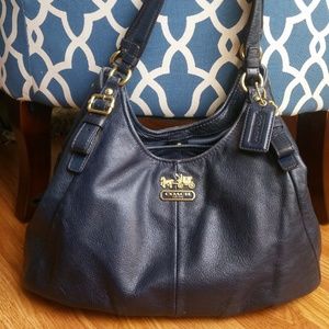 Coach Madison Leather Maggie Shoulder Bag