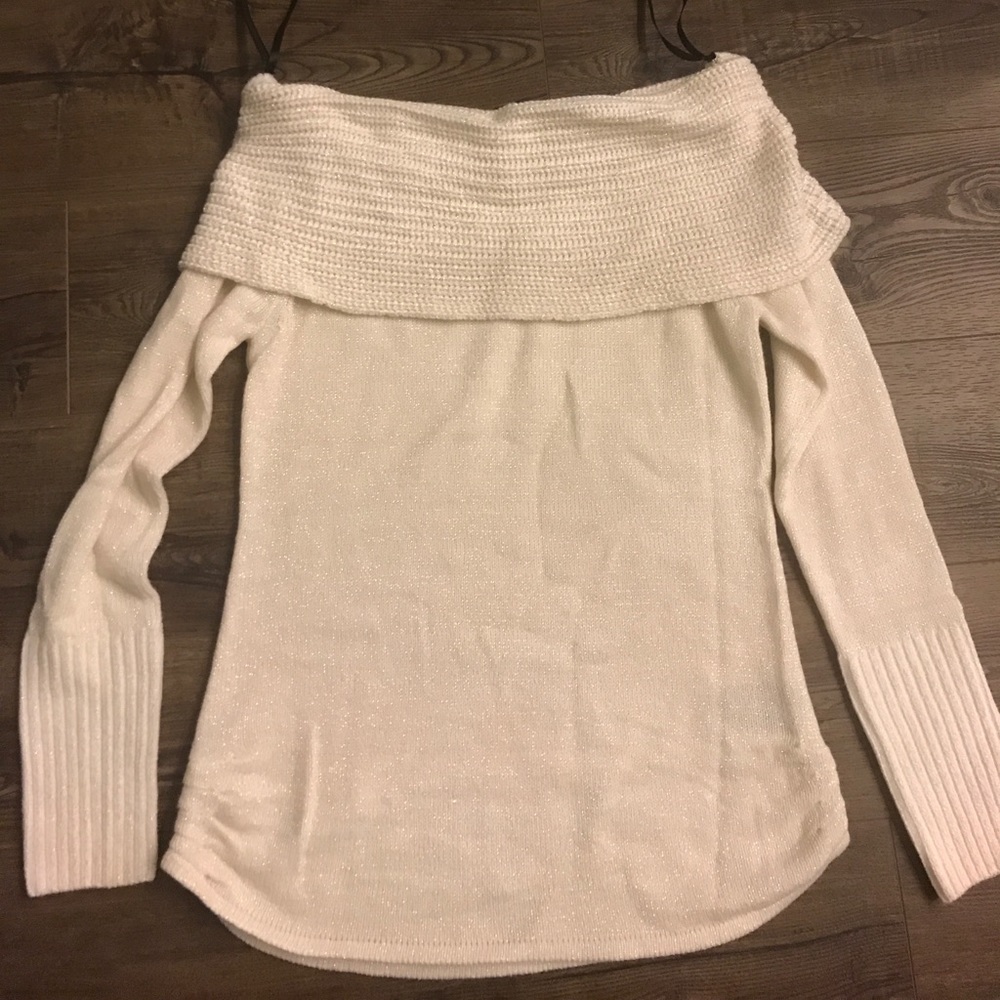 BeBe Off Shoulder Sweater