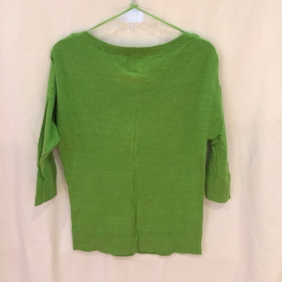 Lime Green Sweater - Picture 3 of 4