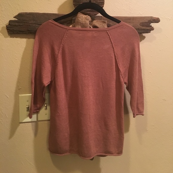 Brownish 3/4 sleeves Cardigan - Picture 3 of 4