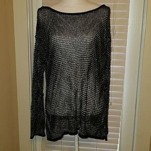Sheer long sleeve