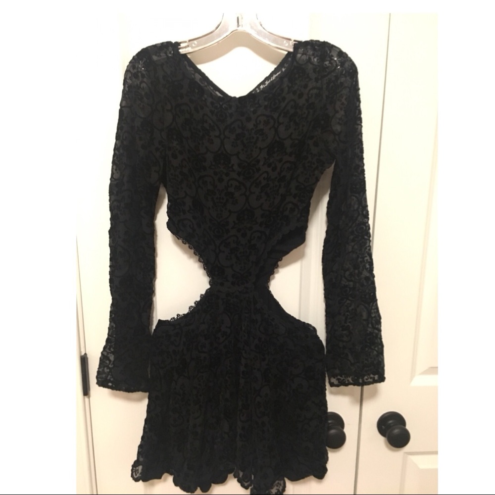 For Love and Lemons HOLIDAY VELVET Sexy Cutout NEW