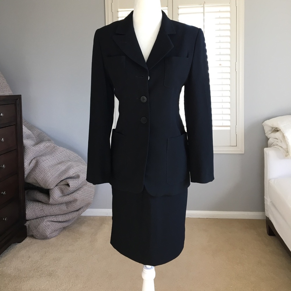 Black Jones New York petite 3 pc Suit