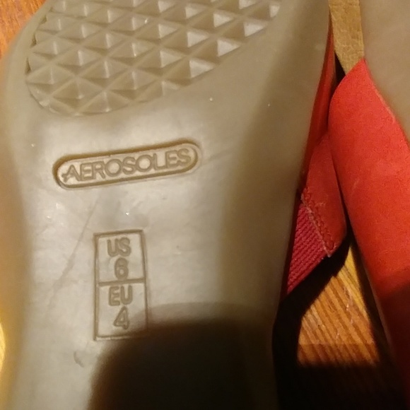 Aerosoles leather sandals - Picture 5 of 7