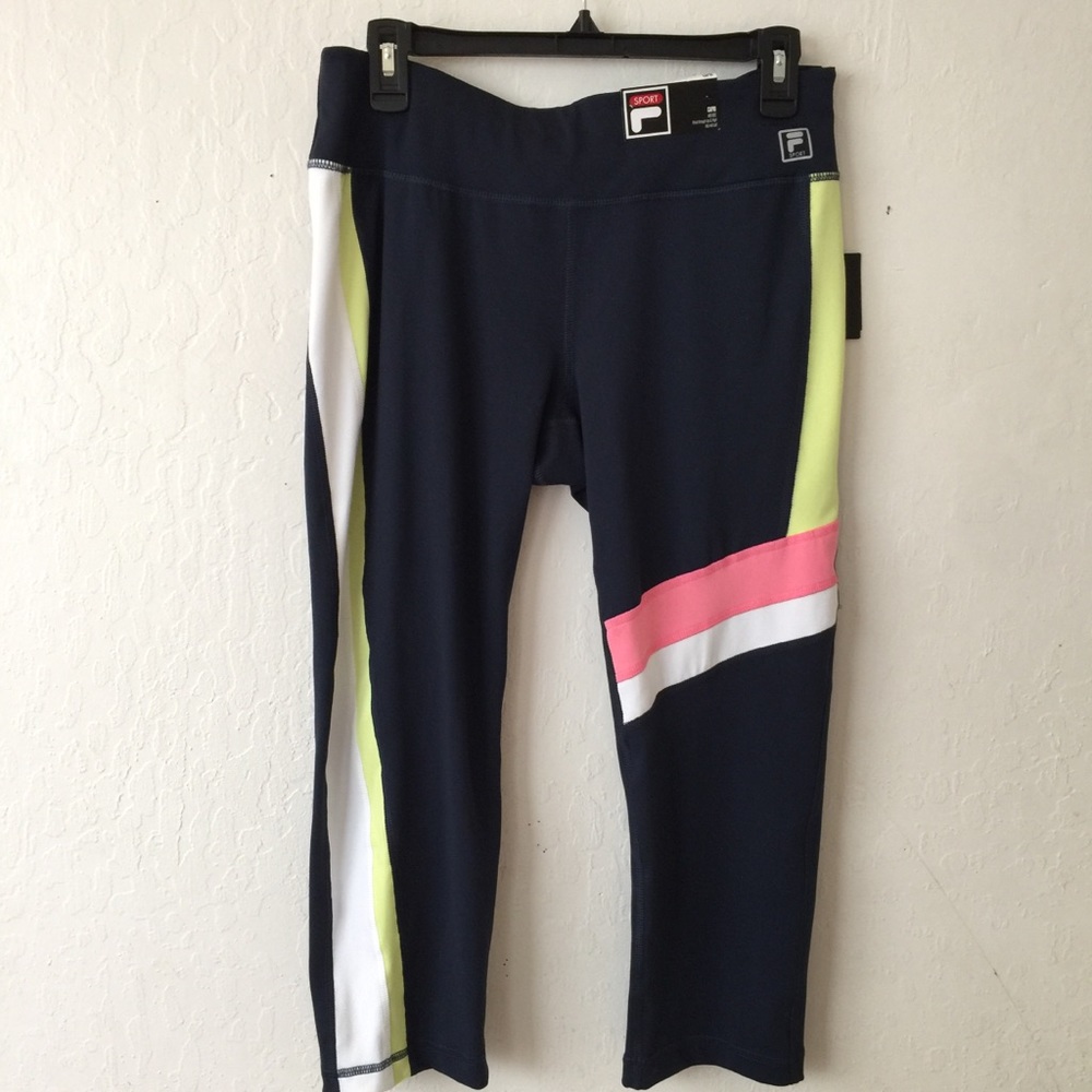 Fila Sport Capri Legging Pants Stretch New NWT