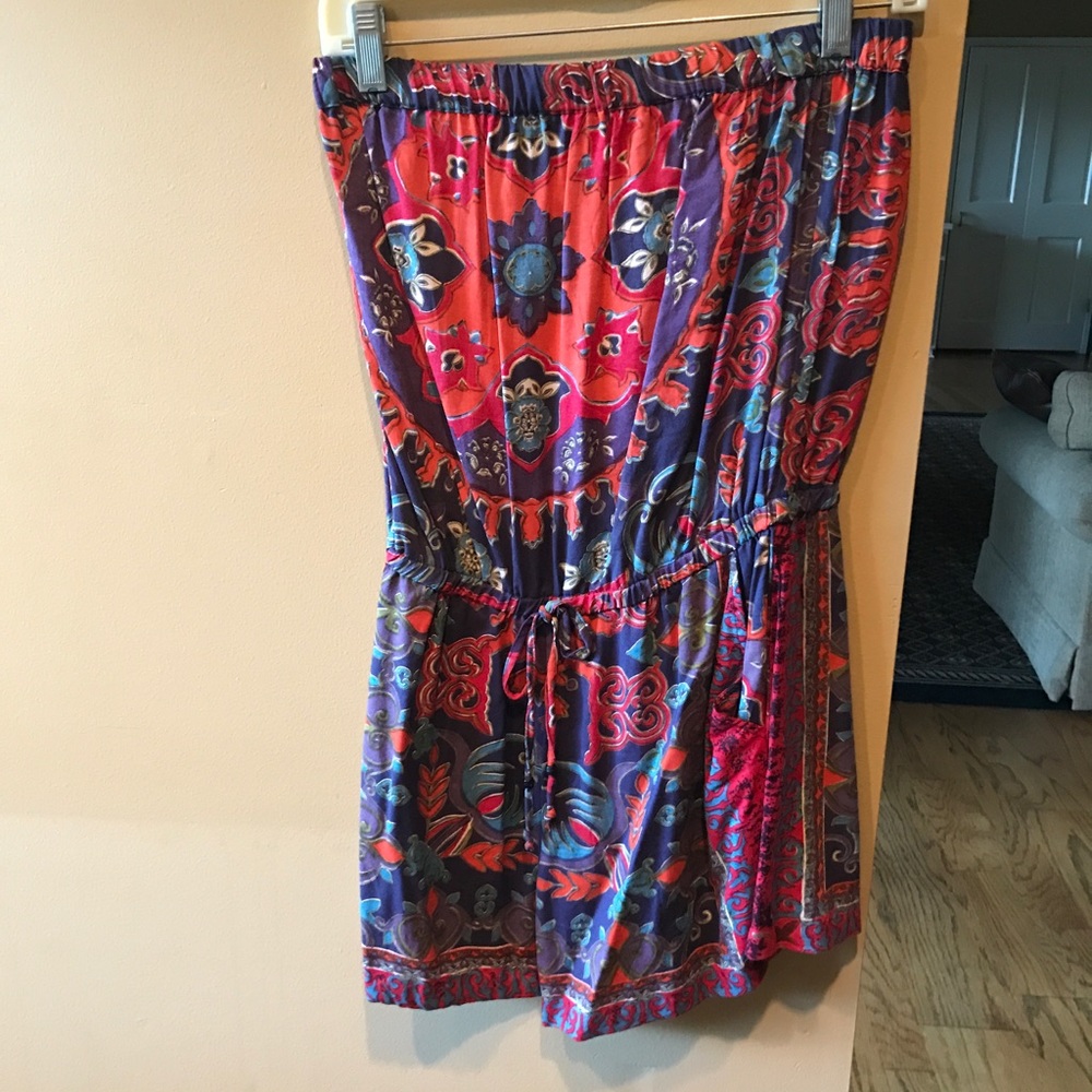 Strapless Romper
