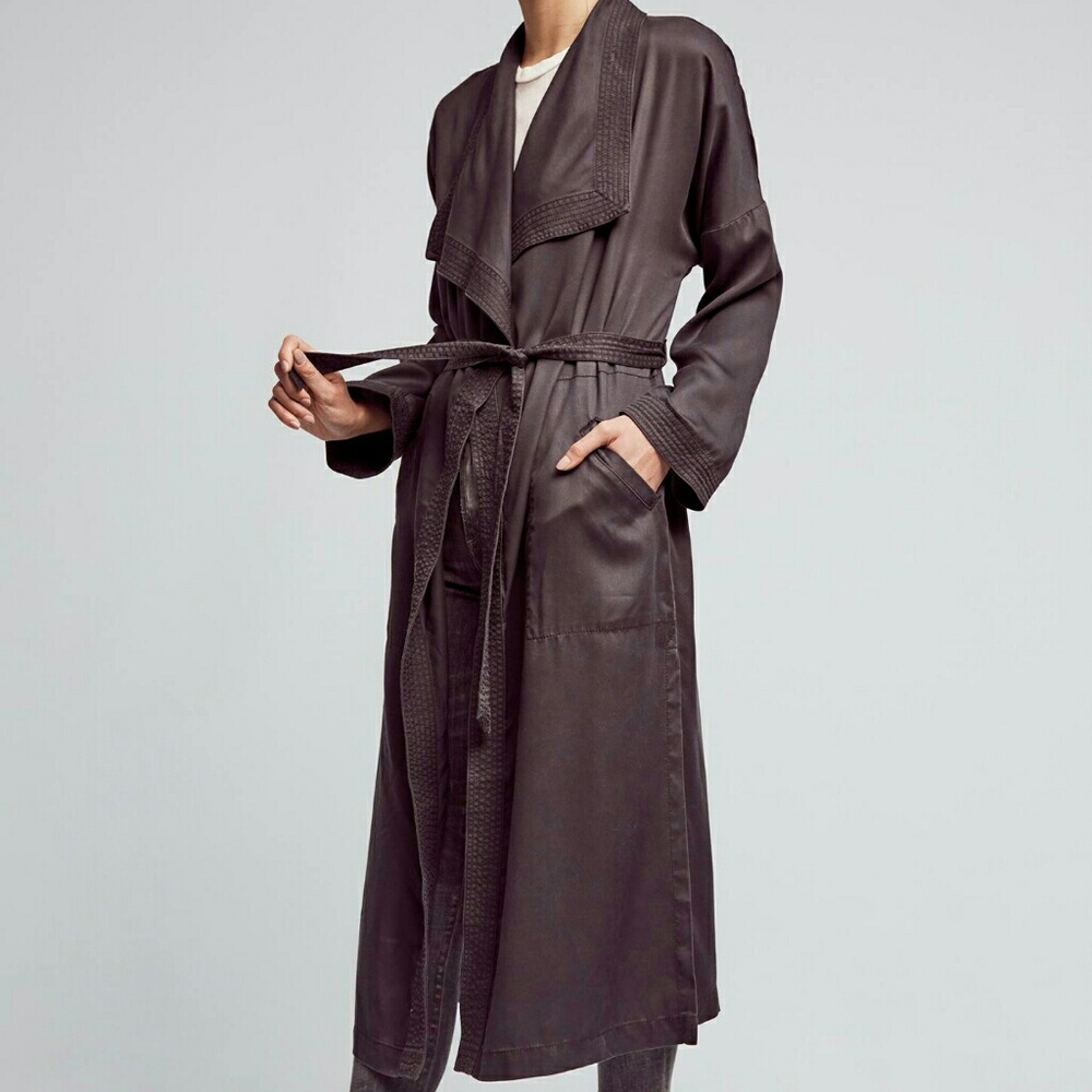 Anthropologie Trapunto Robe Coat by Hei Hei XL NWT