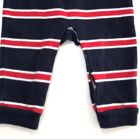 Ralph Lauren Striped Cotton Rugby Coverall - Picture 3 of 8