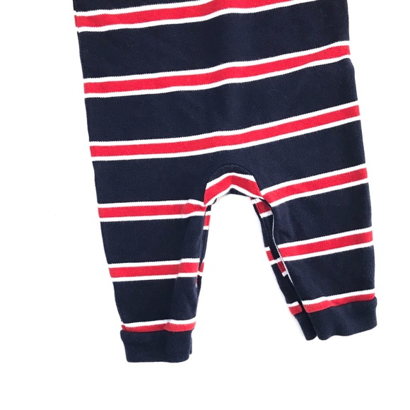 Ralph Lauren Striped Cotton Rugby Coverall - Picture 8 of 8