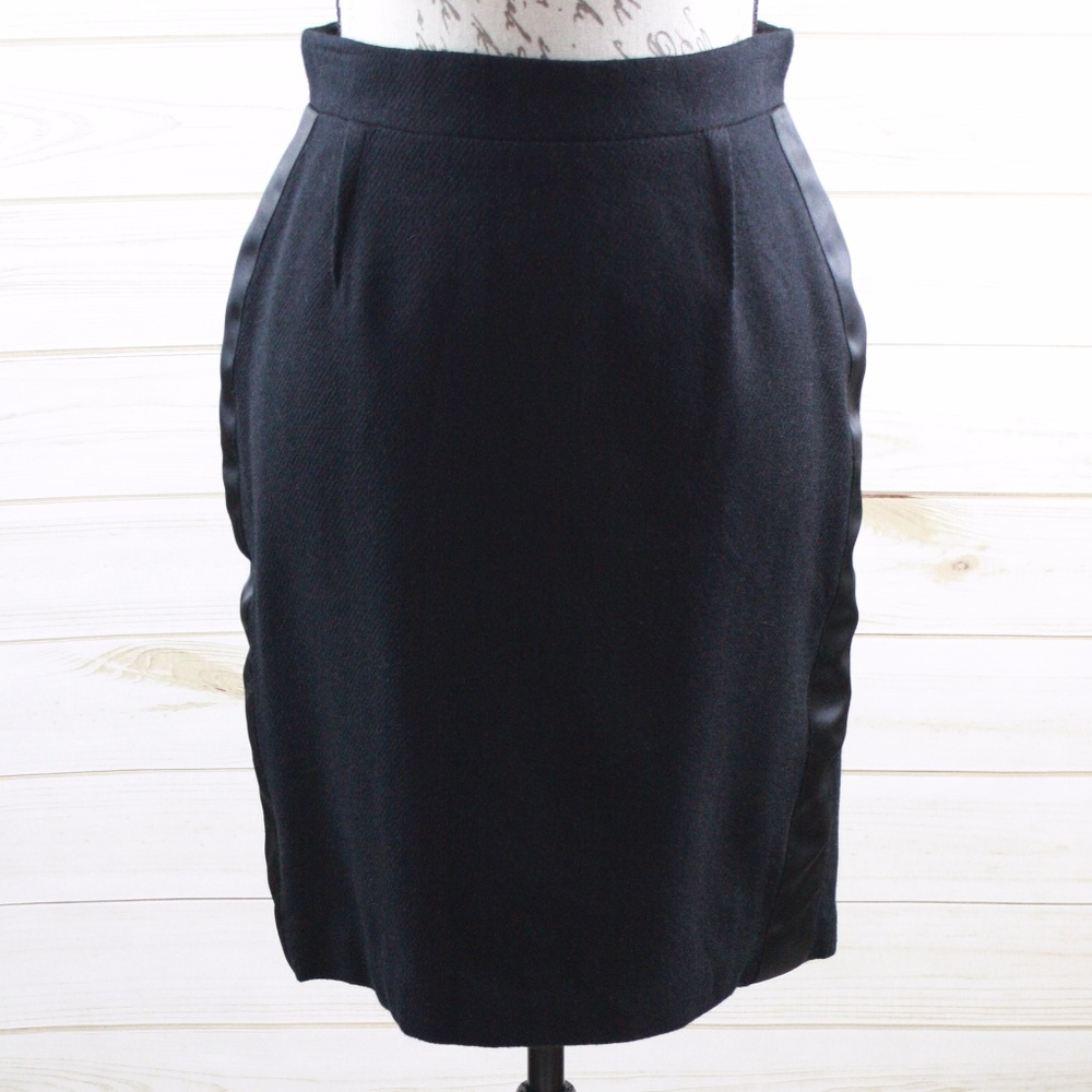 BCBGMaxAzria Jaden The Pencil S Suiting Wool Skirt