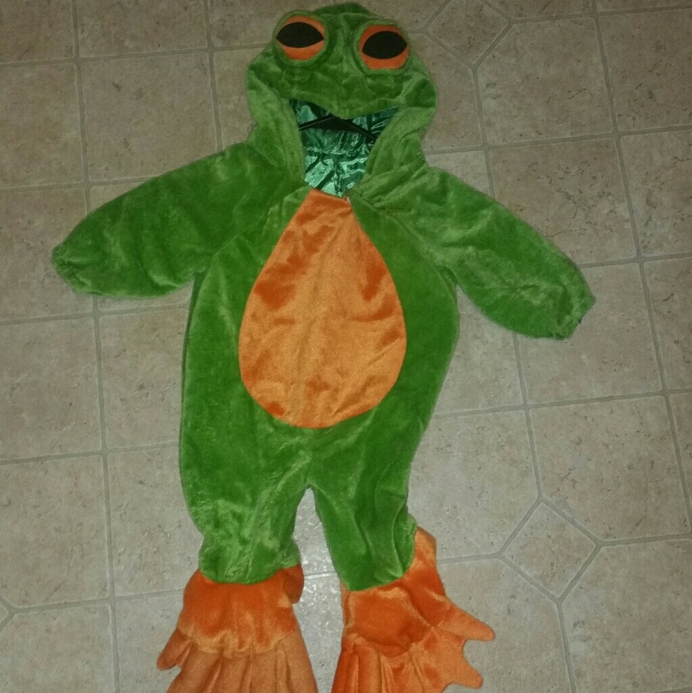 Green Frog Costume for infant
